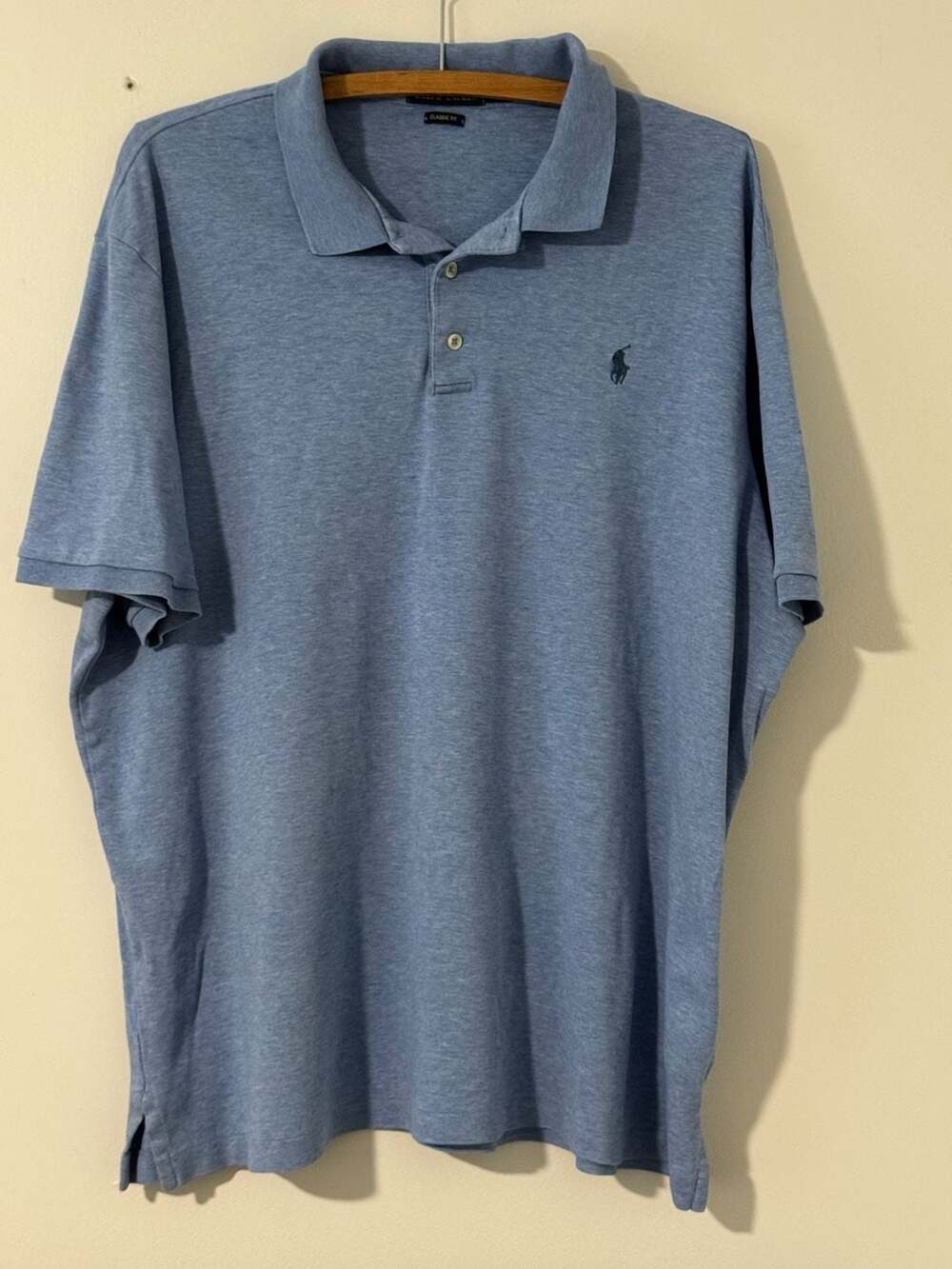 RALPH LAUREN Shirt~ Dusty Blue color XL